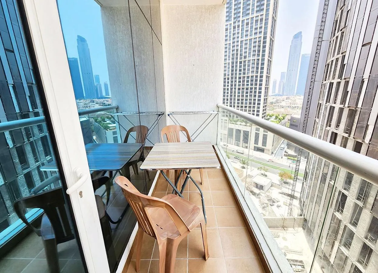 Rh- Relaxing Studio, Downtown With Private Balcony, Walk Away From Burj Khalifa Dubai 0*,  United Arab Emirates